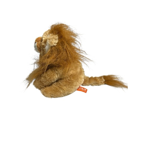 2019 Wild Republic 10" Lion National Zoo Washington DC Tag - Picture 3 of 4